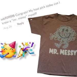 🥳WELL LOVED! Mr. Messy Tee 🥳